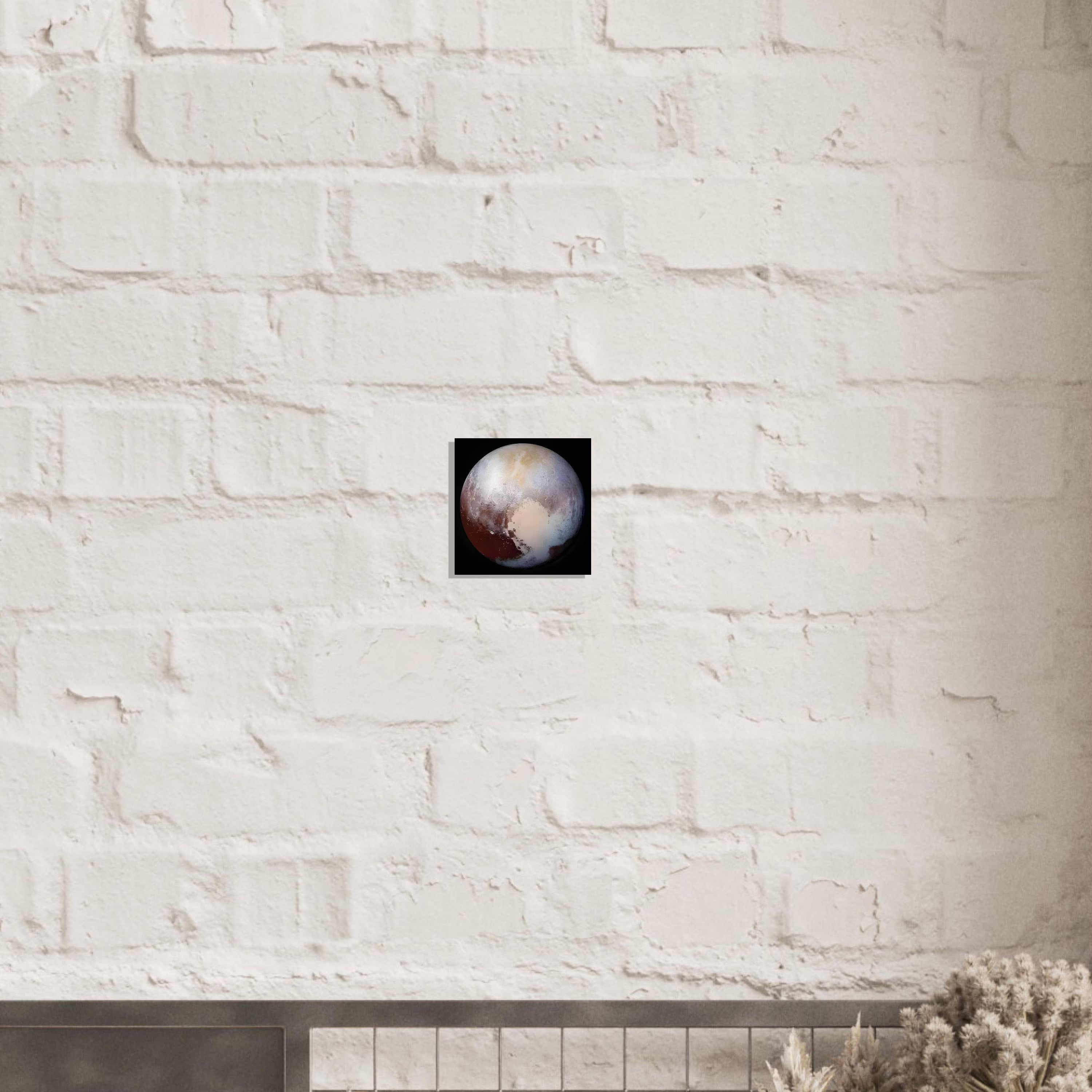 Pluto - Aluminium Poster