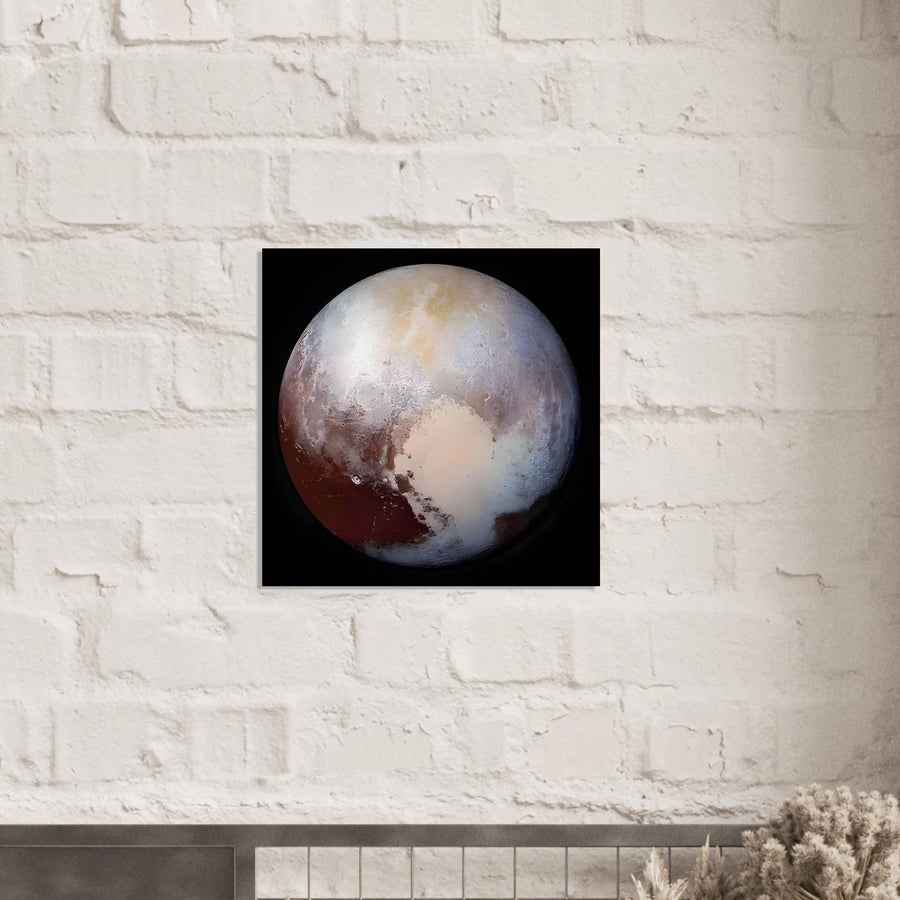 Pluto - Aluminium Poster