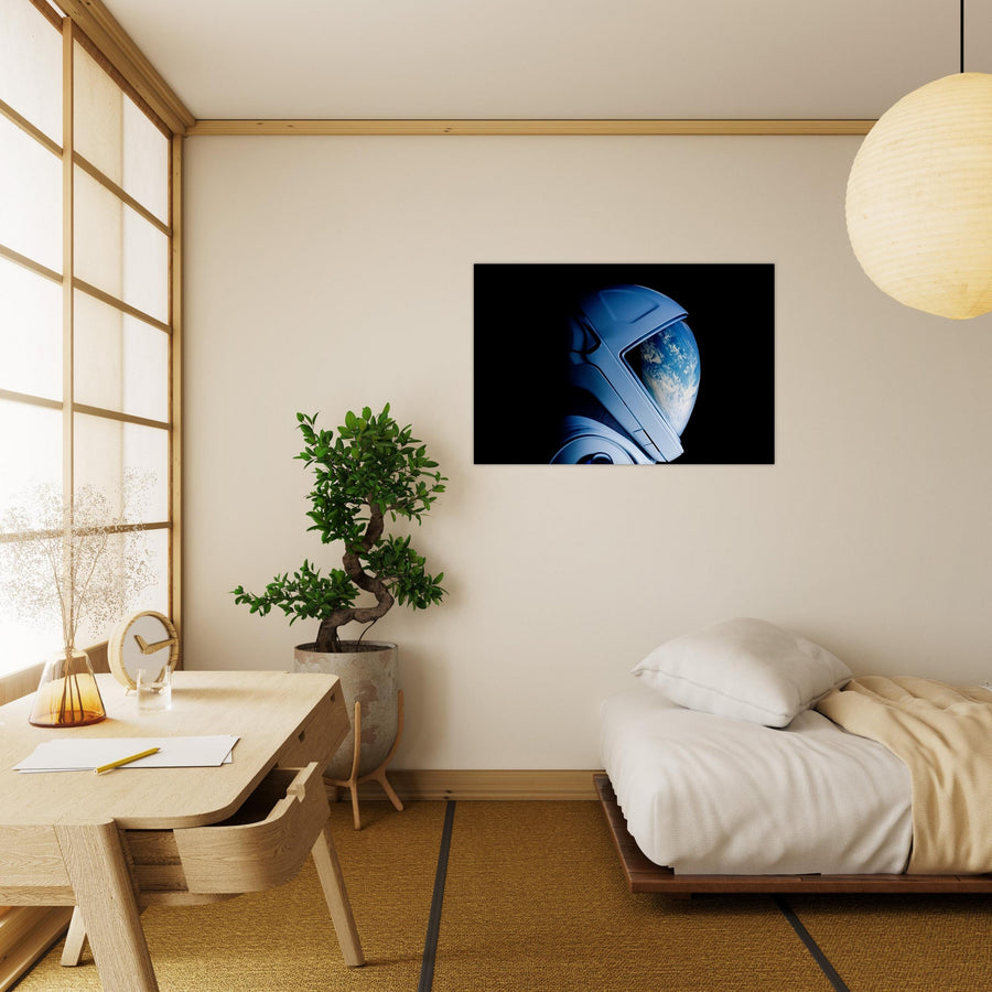 SpaceX Extravehicular Activity (EVA) suit - Aluminium Poster