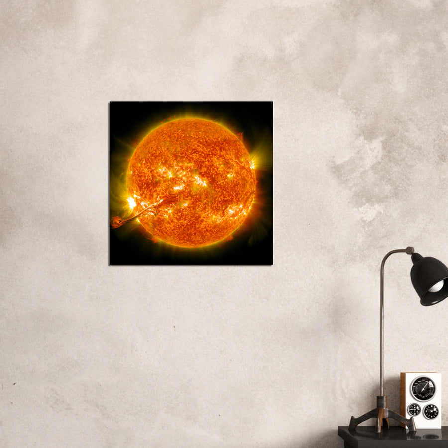 The Sun - Aluminium Poster