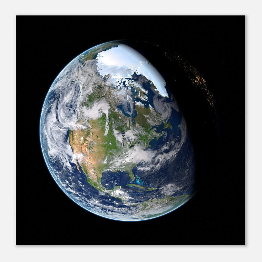 Our Earth - Aluminium Poster