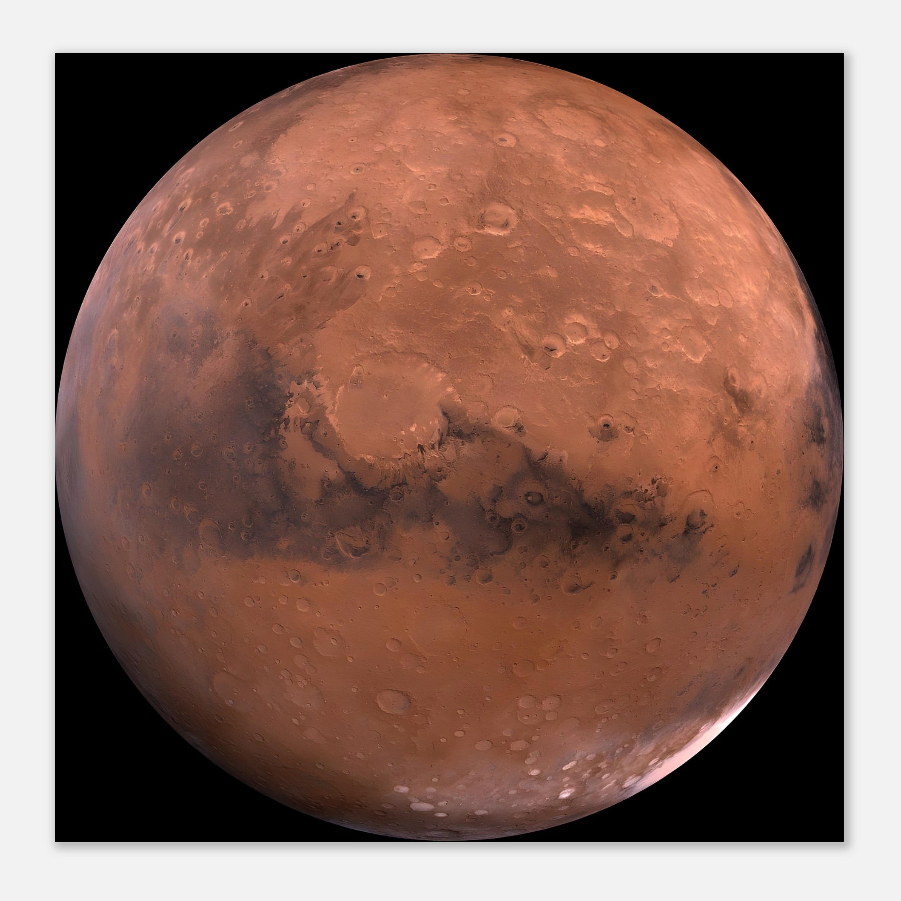 Mars - Aluminium Poster