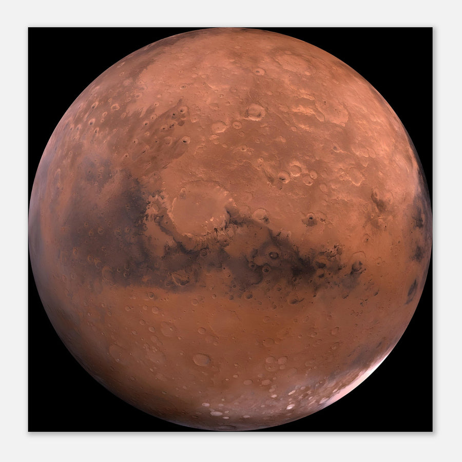 Mars - Aluminium Poster
