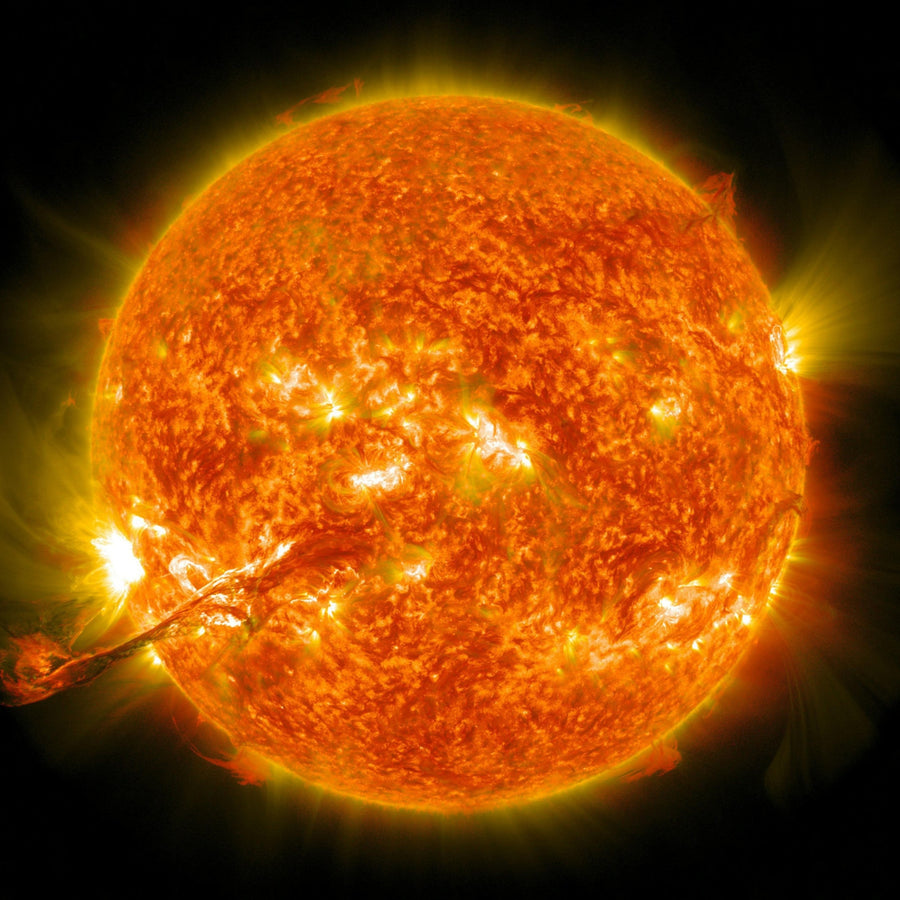 The Sun - Aluminium Poster