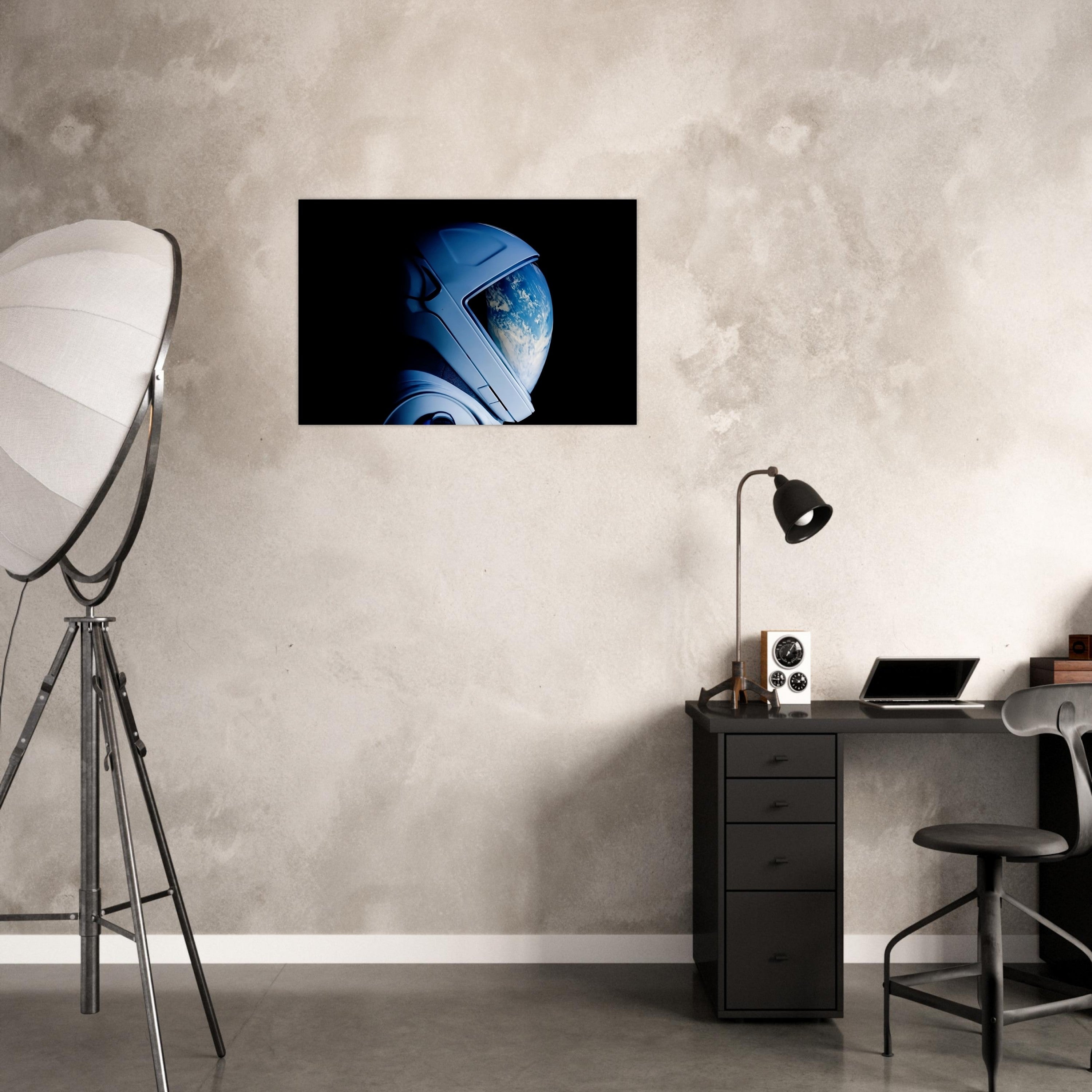 SpaceX Extravehicular Activity (EVA) suit - Aluminium Poster