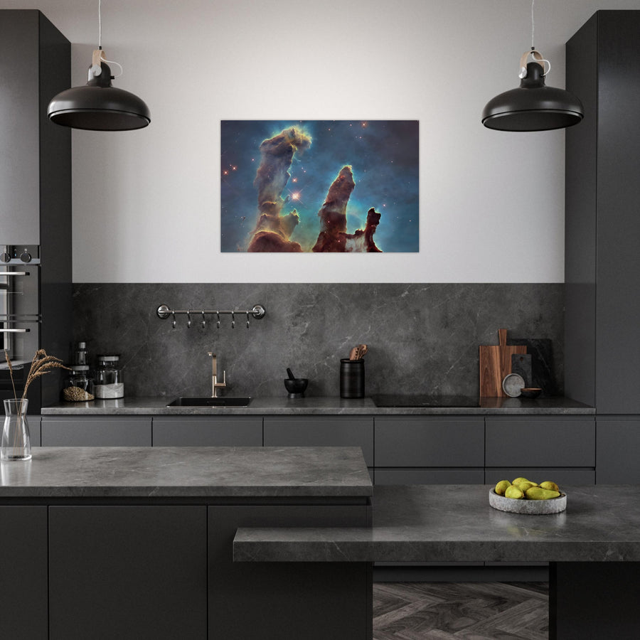 Pillars Of Creation By Hubble Space Telescope - Aluminium Poster