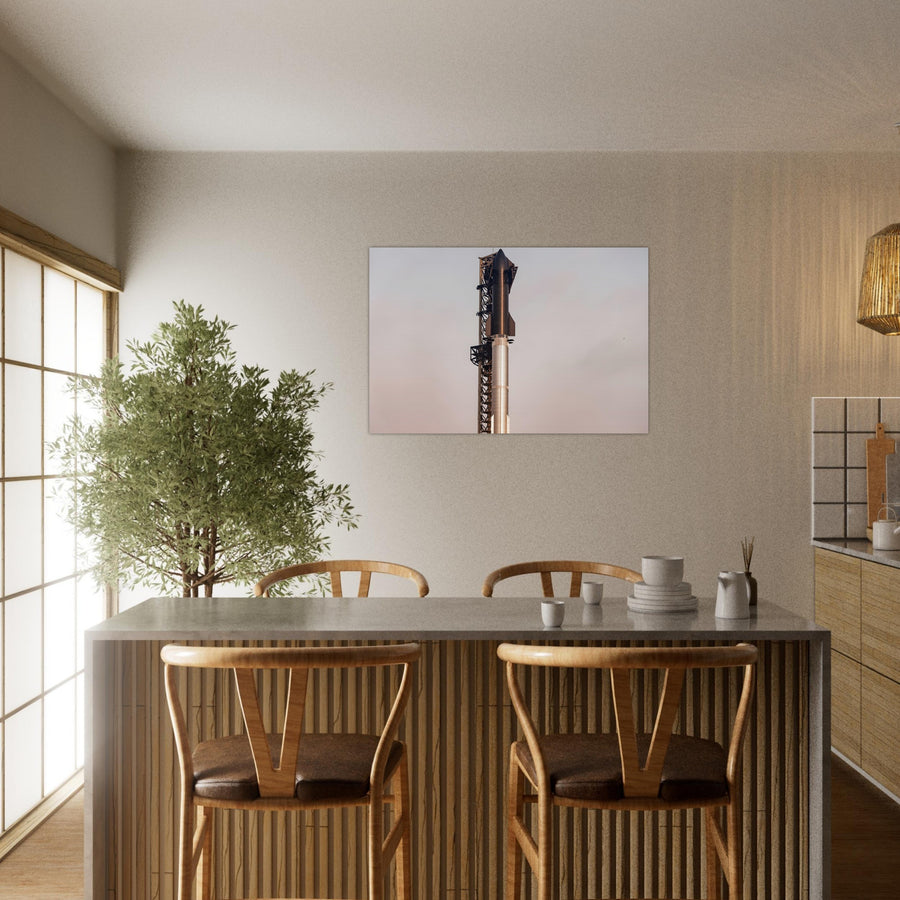 Starship IFT-4 Ready For Launch - Aluminium Poster