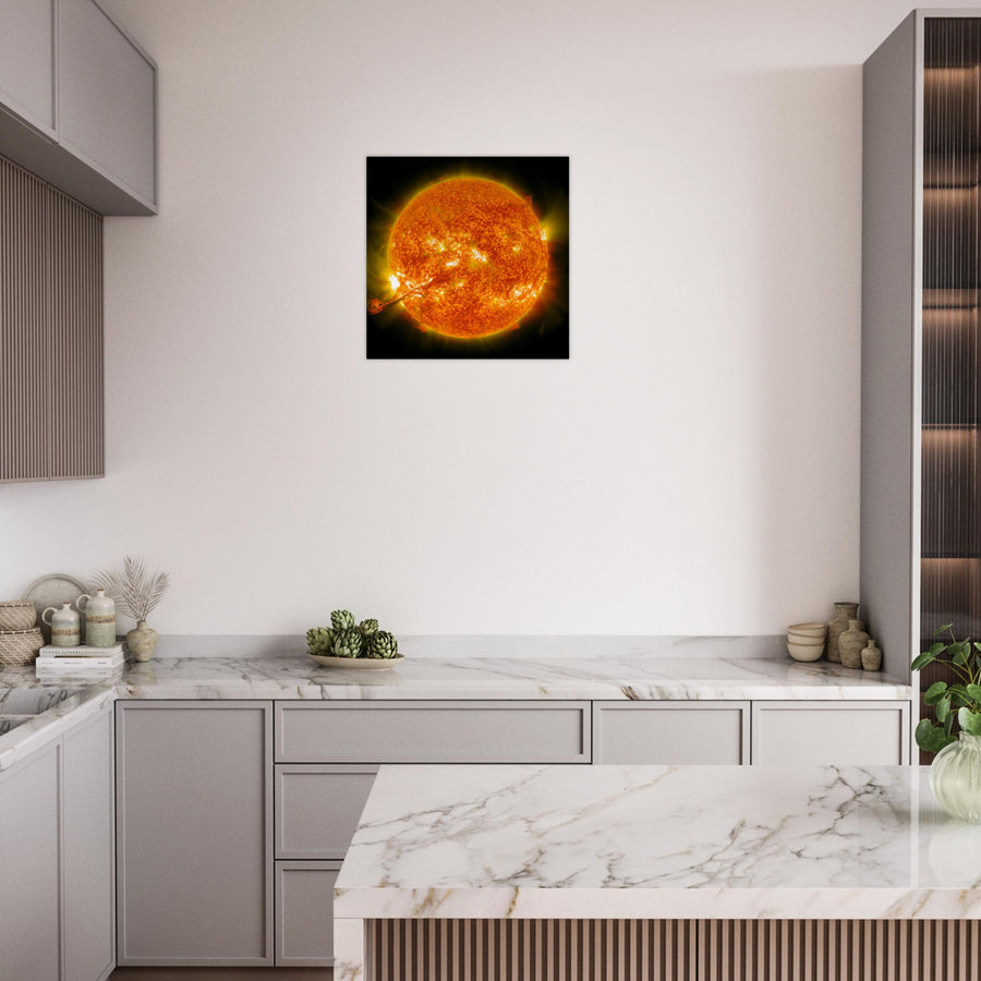 The Sun - Aluminium Poster