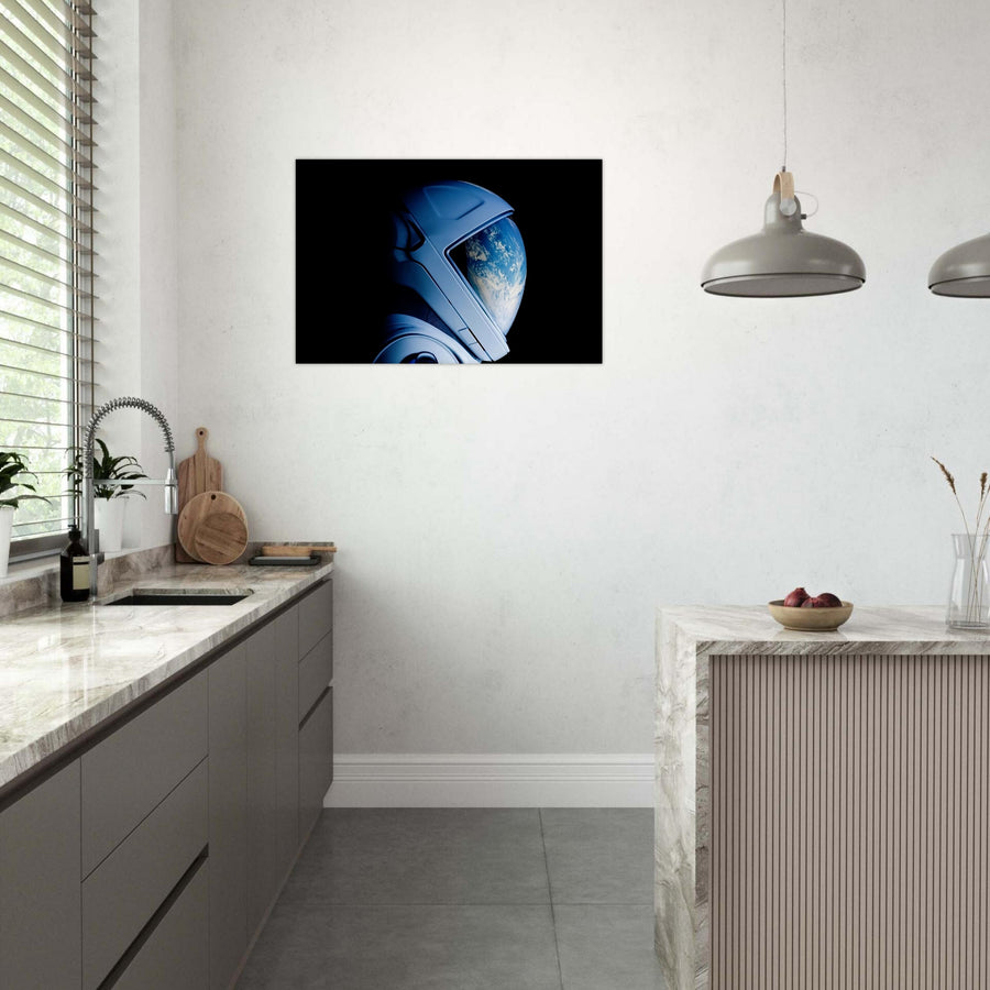 SpaceX Extravehicular Activity (EVA) suit - Aluminium Poster