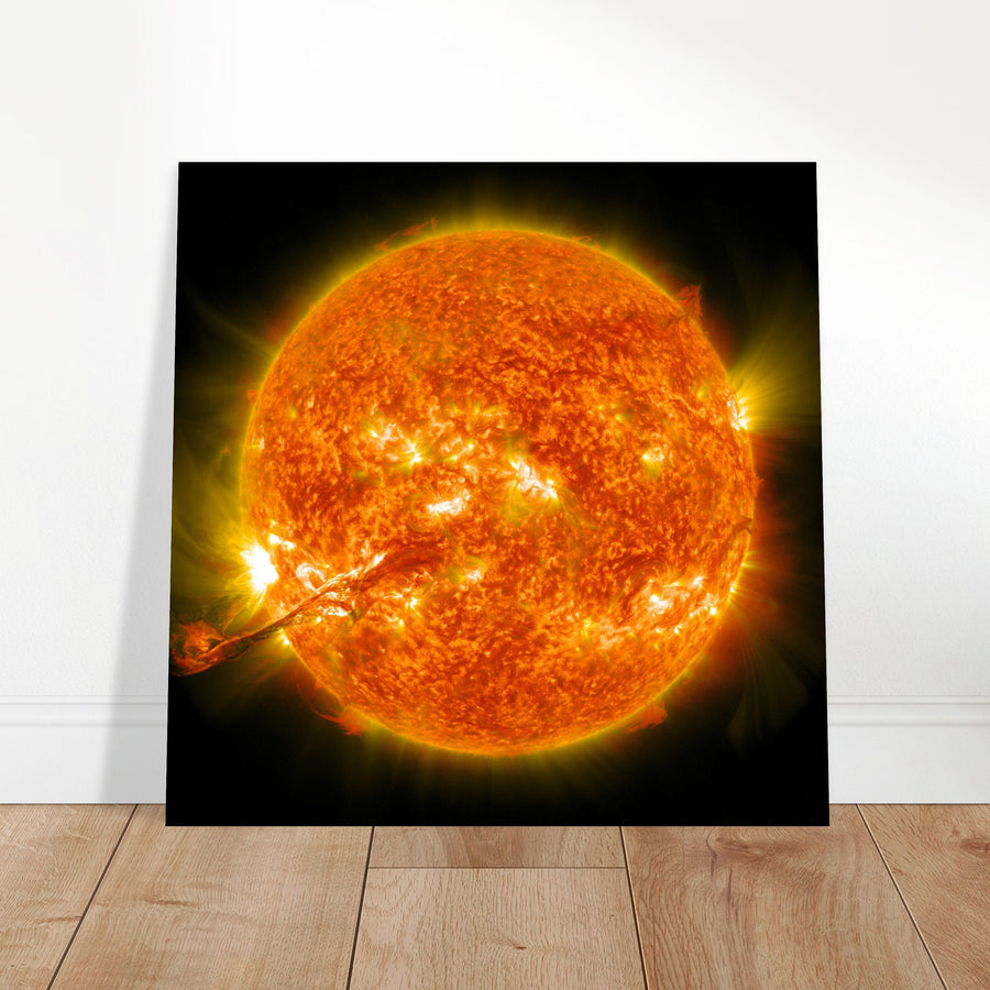 The Sun - Aluminium Poster