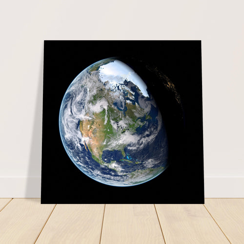 Our Earth - Aluminium Poster