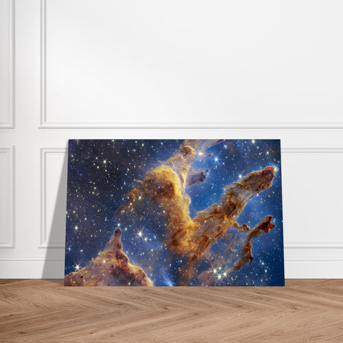 Pillars Of Creation By James Webb Space Telescope - Aluminium Poster