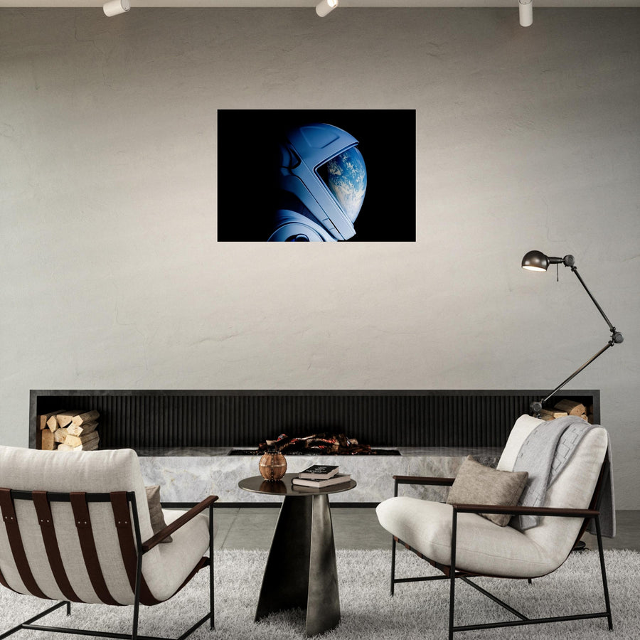 SpaceX Extravehicular Activity (EVA) suit - Aluminium Poster