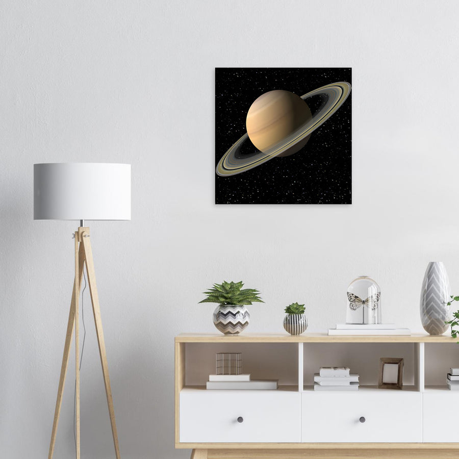Saturn - Aluminium Poster