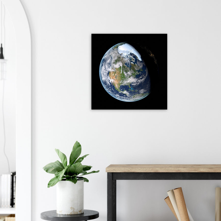 Our Earth - Aluminium Poster