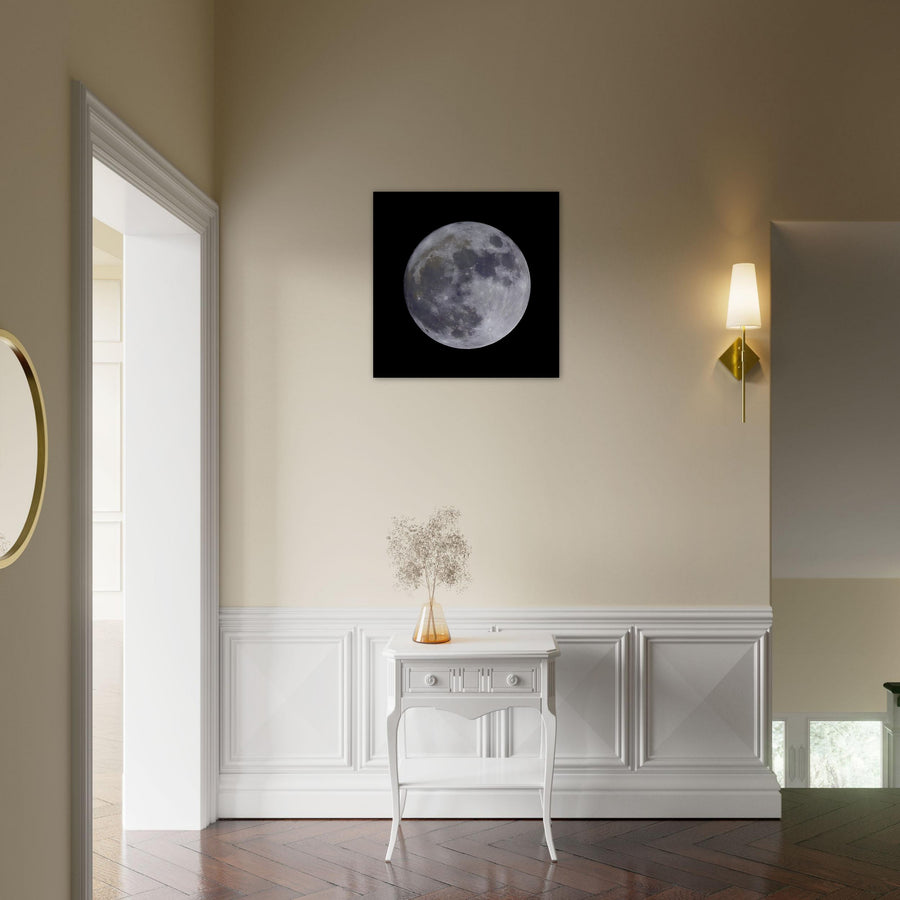 The Moon - Aluminium Poster