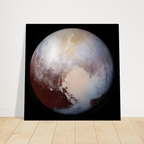 Pluto - Aluminium Poster