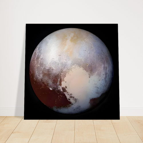 Pluto - Aluminium Poster