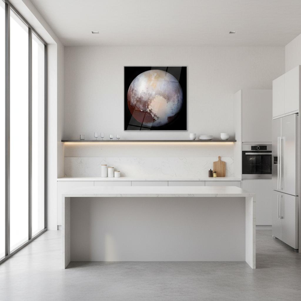 Pluto - Aluminium Poster